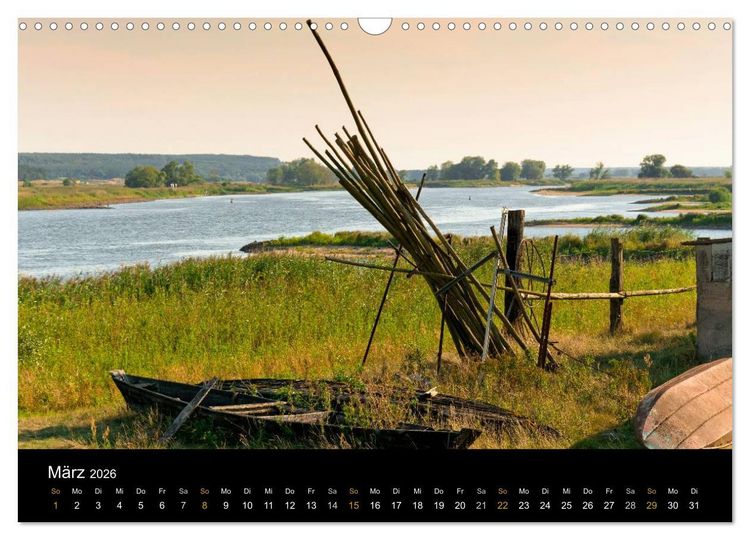 Produktbild: Brandenburg - Landschaften zwischen Elbe und Oder (Wandkalender 2026 DIN A3 quer), CALVENDO Monatskalender