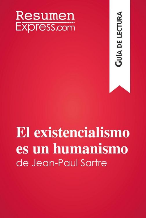 Produktbild: El existencialismo es un humanismo de Jean-Paul Sartre (Gu&iacute;a de lectura)