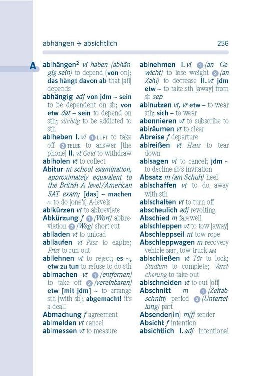 Produktbild: PONS Spick-W&ouml;rterbuch Englisch f&uuml;r die Schule