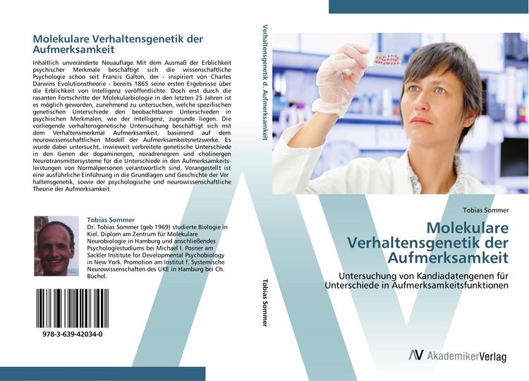 Produktbild: Molekulare Verhaltensgenetik der Aufmerksamkeit