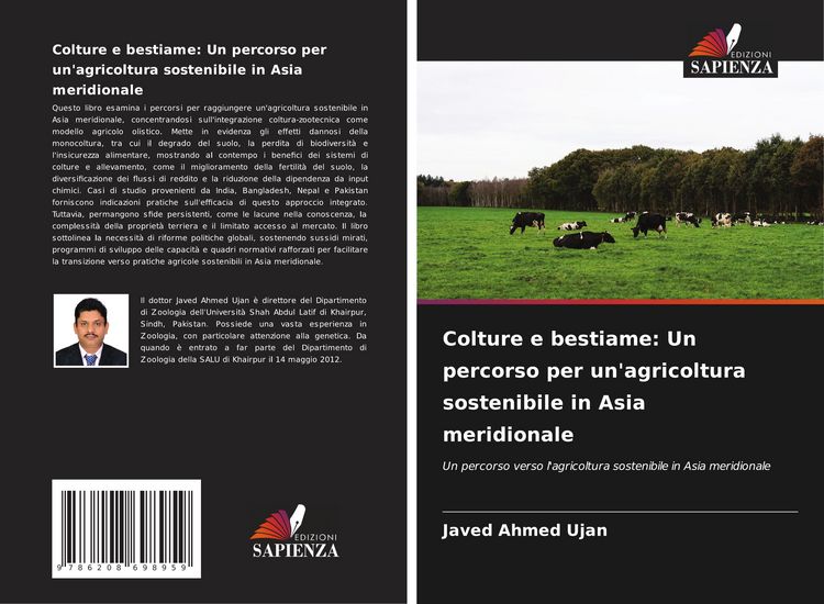 Produktbild: Colture e bestiame: Un percorso per un'agricoltura sostenibile in Asia meridionale