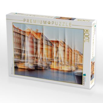 Produktbild: CALVENDO Puzzle Nyhavn (Kopenhagen) | 1000 Teile Lege-Gr&ouml;&szlig;e 64x48cm Foto-Puzzle f&uuml;r gl&uuml;ckliche Stunden