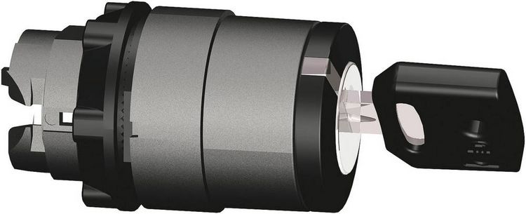 Produktbild: Schneider Electric ZB5AG2 Harmony ZB5AG2 Schl&uuml;sselschalter Schl&uuml;ssel Schwarz 2 x 90 &deg; Schl&uuml;sselentriegelung 1 St.