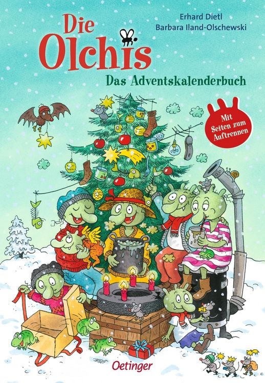 Produktbild: Die Olchis. Das Adventskalenderbuch