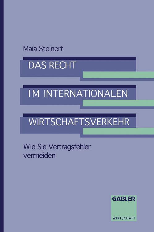 Produktbild: Das Recht im internationalen Wirtschaftsverkehr