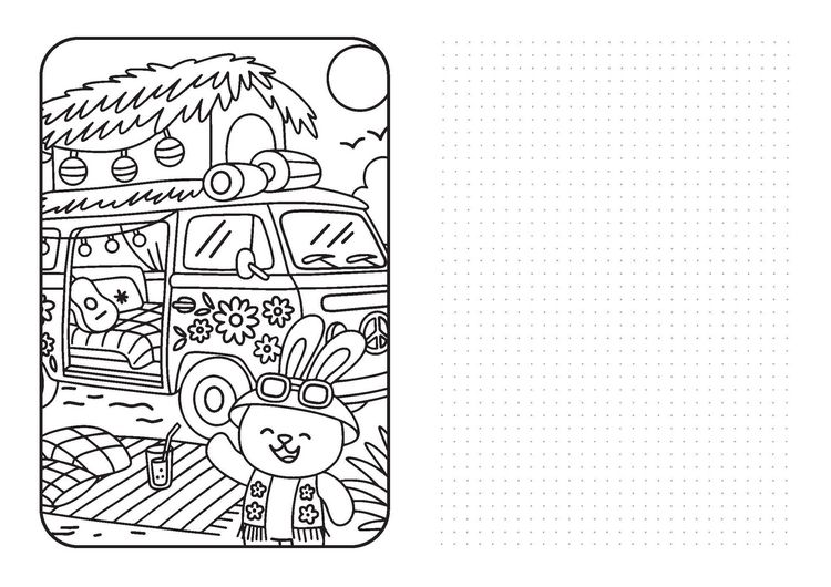 Produktbild: Cosy Notes - Colour this Journal