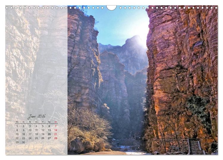 Produktbild: Geheimnisvolles China 2026 (Wandkalender 2026 DIN A3 quer), CALVENDO Monatskalender