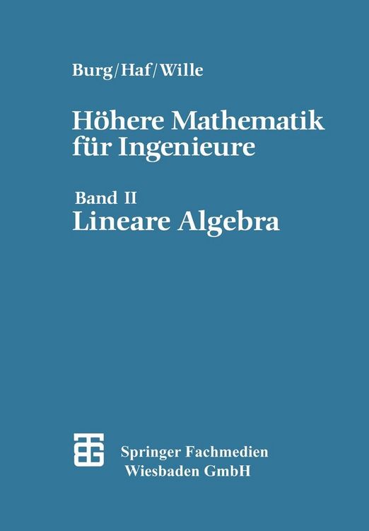 Produktbild: H&ouml;here Mathematik f&uuml;r Ingenieure