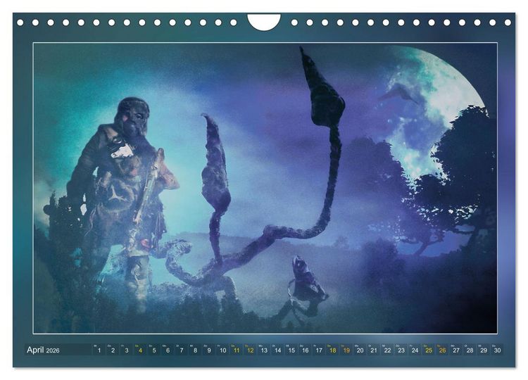 Produktbild: Die Magie der Verwandlung (Wandkalender 2026 DIN A4 quer), CALVENDO Monatskalender