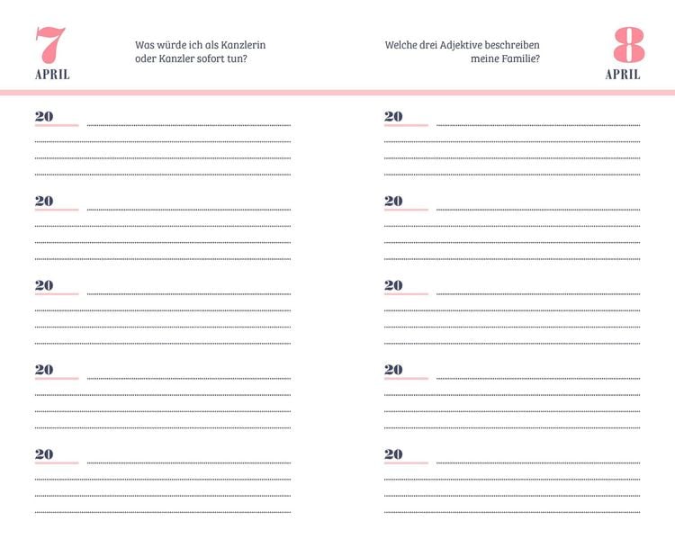 Produktbild: 5 Jahre - Mein Tagebuch mit 365 Fragen
