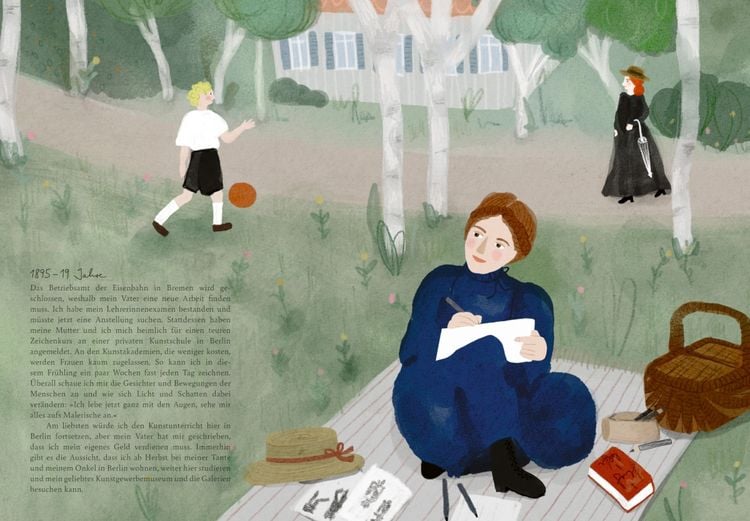 Produktbild: Paula Modersohn-Becker. Ich bin mutig, ich male!