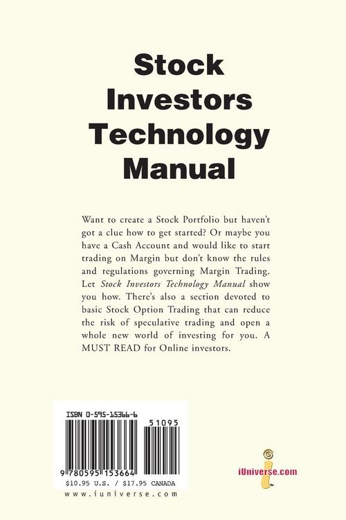 Produktbild: Stock Investors Technology Manual