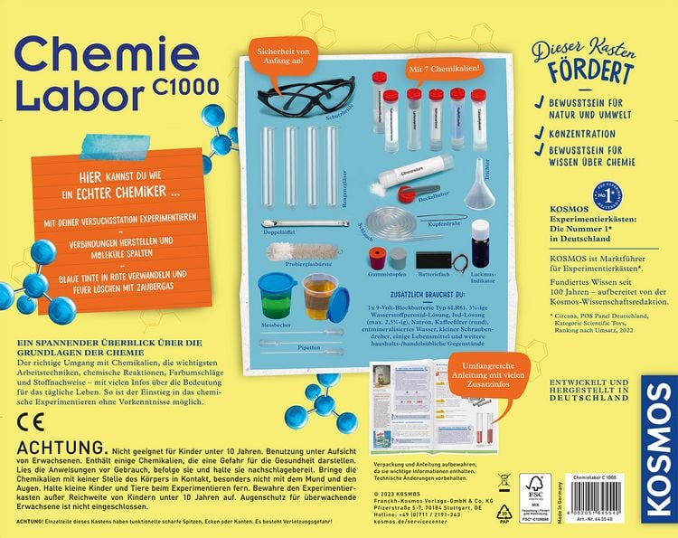 Produktbild: Chemielabor C 1000 X