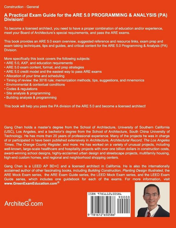 Produktbild: Programming & Analysis (PA) ARE 5.0 Exam Guide (Architect Registration Examination), 2nd Edition