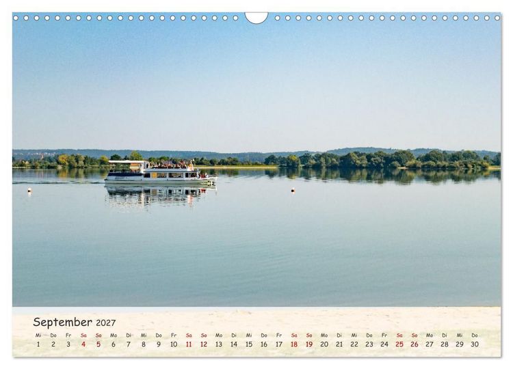 Produktbild: Naturparadies Altm&uuml;hlsee (Wandkalender 2027 DIN A3 quer), CALVENDO Monatskalender