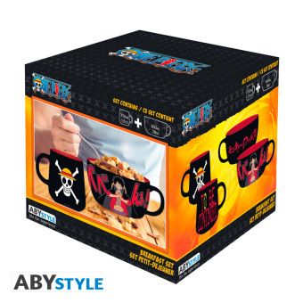Produktbild: ONE PIECE - Breakfast Set Mug + Bowl - Luffy