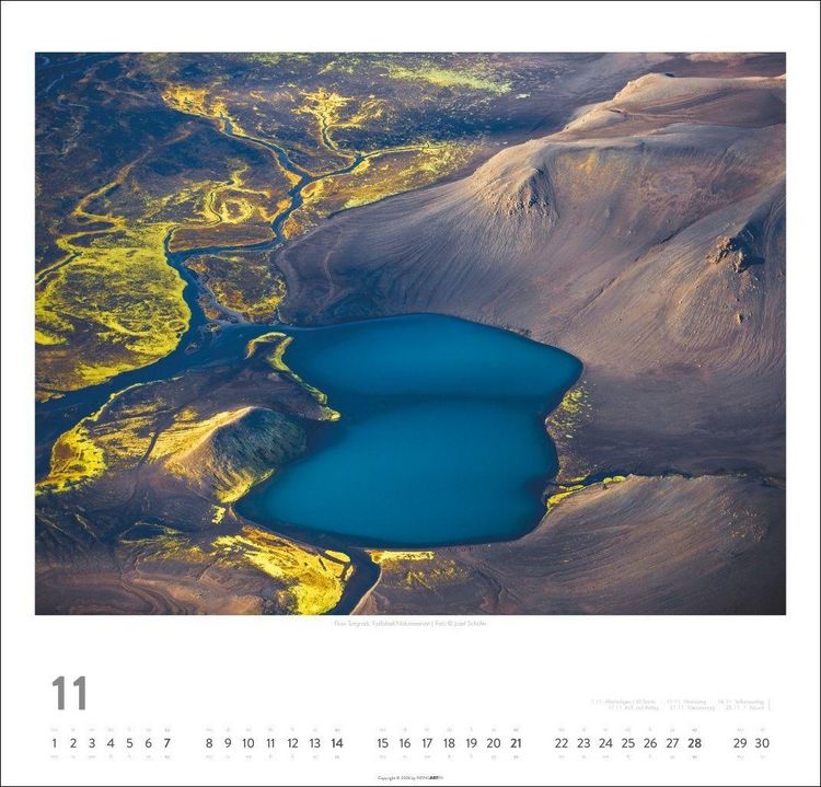 Produktbild: Island Kalender 2027 - Insel aus Feuer und Eis