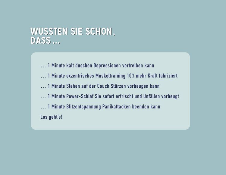 Produktbild: Die 1-Minuten-Strategie