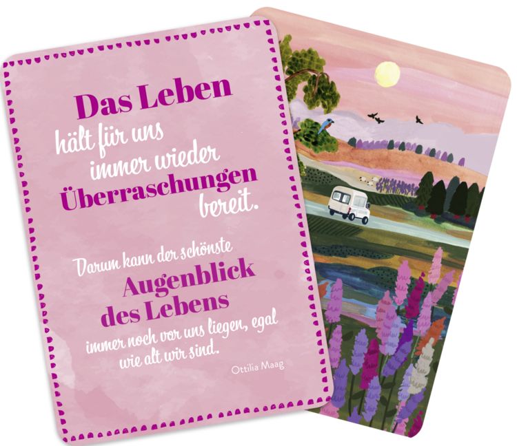 Produktbild: Kartenset: Lebe dein Gl&uuml;ck
