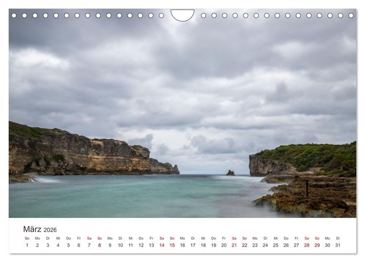 Produktbild: Guadeloupe, Trauminsel der Franz&ouml;sische Antillen (Wandkalender 2026 DIN A4 quer), CALVENDO Monatskalender