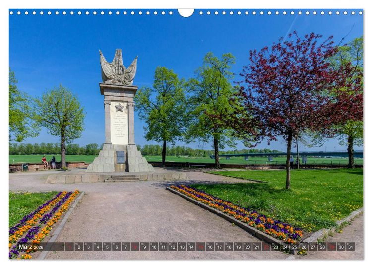 Produktbild: Unterwegs in Torgau (Wandkalender 2026 DIN A3 quer), CALVENDO Monatskalender