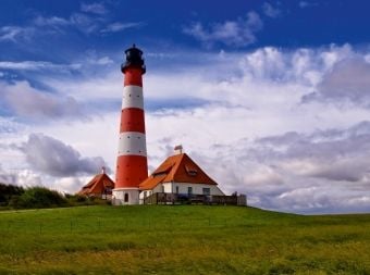 Produktbild: Westerhever Leuchtturm (Puzzle)