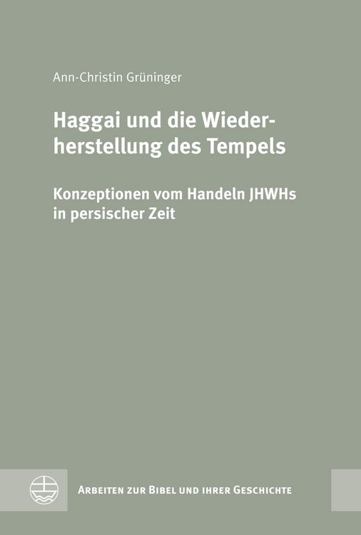 Produktbild: Haggai und die Wiederherstellung des Tempels