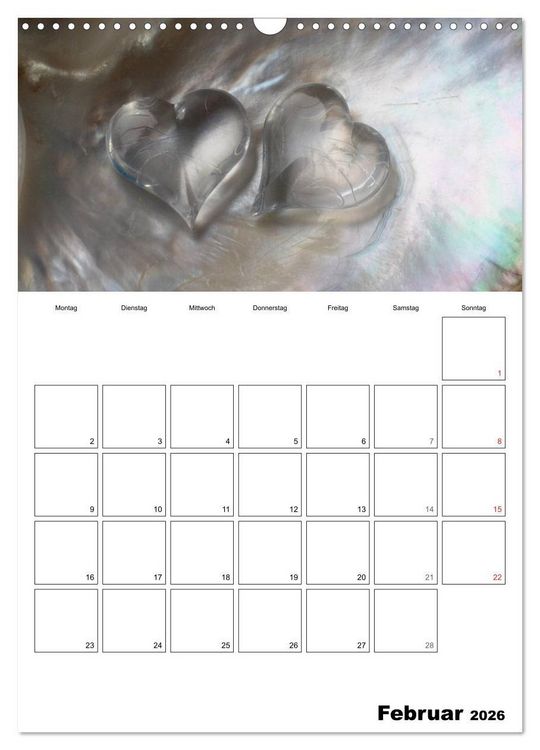 Produktbild: Ein herzliches Jahr (Wandkalender 2026 DIN A3 hoch), CALVENDO Monatskalender