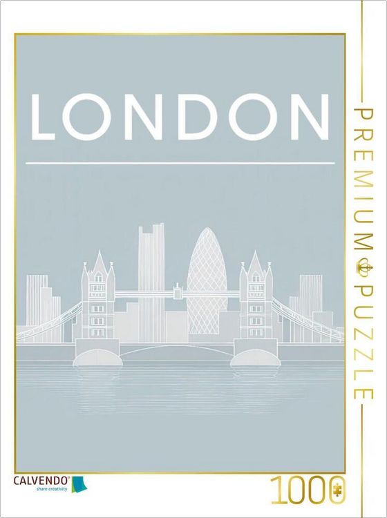 Produktbild: CALVENDO Puzzle London | 1000 Teile Lege-Gr&ouml;&szlig;e 64x48cm Foto-Puzzle f&uuml;r gl&uuml;ckliche Stunden