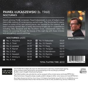 Produktbild: Lukaszewski: Nocturnes