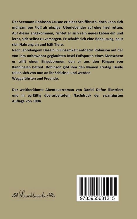 Produktbild: Robinson Crusoe&acute;s Reisen, wunderbare Abenteuer und Erlebnisse
