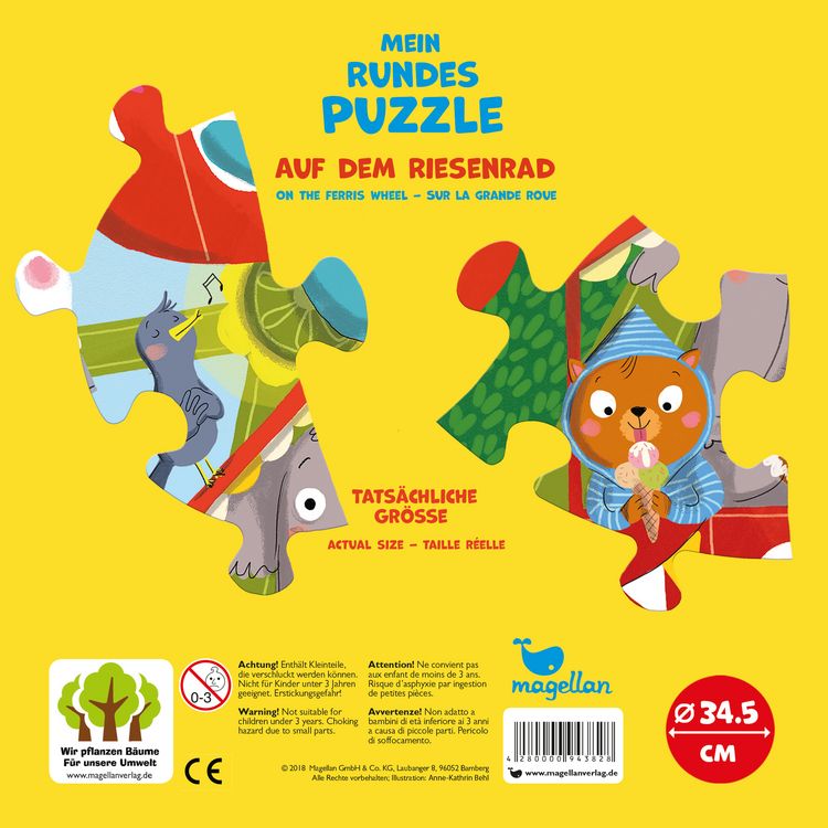 Produktbild: Mein rundes Puzzle - Auf dem Riesenrad