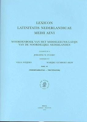 Produktbild: Lexicon Latinitatis Nederlandicae Medii Aevi, Fascicle 61