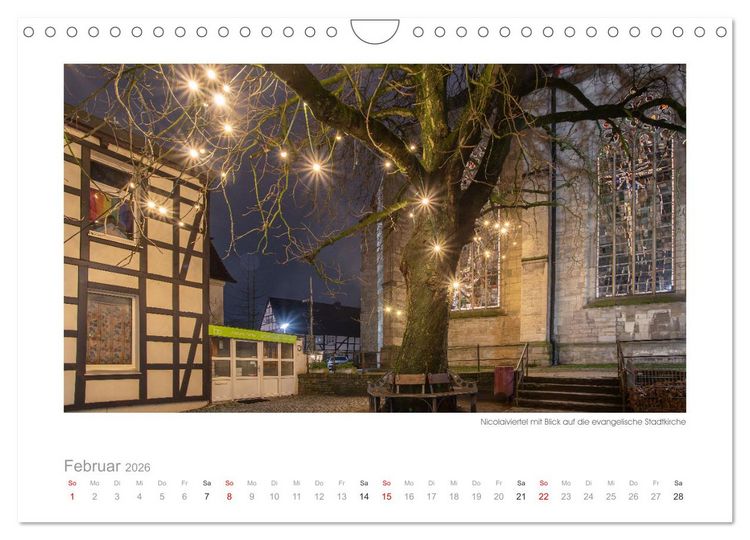 Produktbild: L(i)ebenswertes UNNA (Wandkalender 2026 DIN A4 quer), CALVENDO Monatskalender