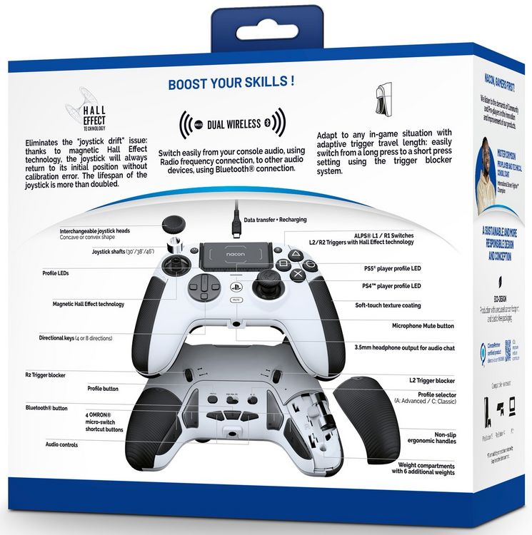 Produktbild: Revolution 5 Pro Controller - white [PS5/PS4]