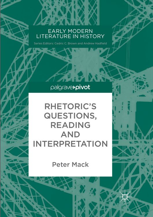 Produktbild: Rhetoric's Questions, Reading and Interpretation