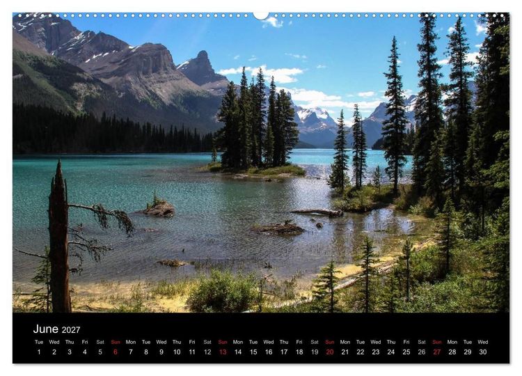 Produktbild: Canada 2027 (High Quality Premium Wall Calendar 2027 DIN A2 landscape),CALVENDO 12 Month Wall Calendar
