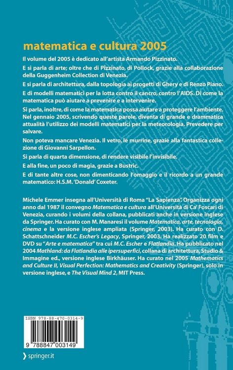 Produktbild: Matematica e cultura 2005