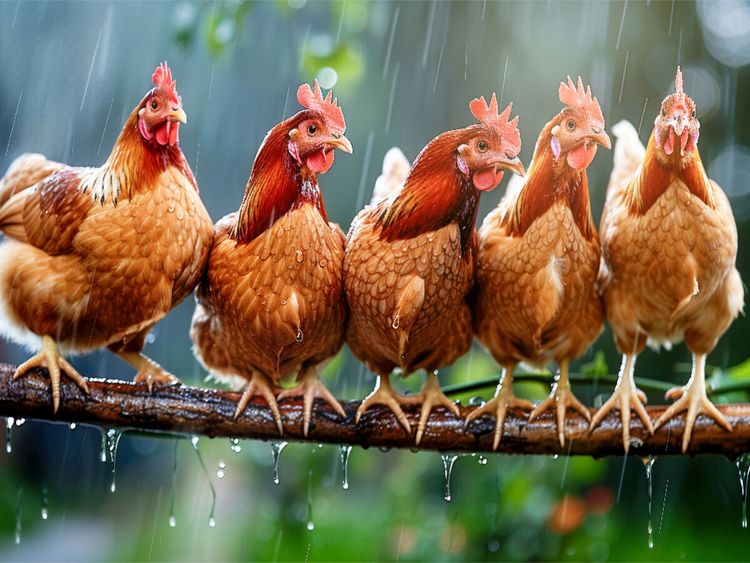Produktbild: CALVENDO Puzzle Wir beherrschen die Hackordnung auf dem Ast | 1000 Teile Lege-Gr&ouml;&szlig;e 64x48cm Foto-Puzzle f&uuml;r gl&uuml;ckliche Stunden