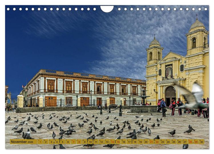 Produktbild: Urlaub in Peru (Wandkalender 2026 DIN A4 quer), CALVENDO Monatskalender