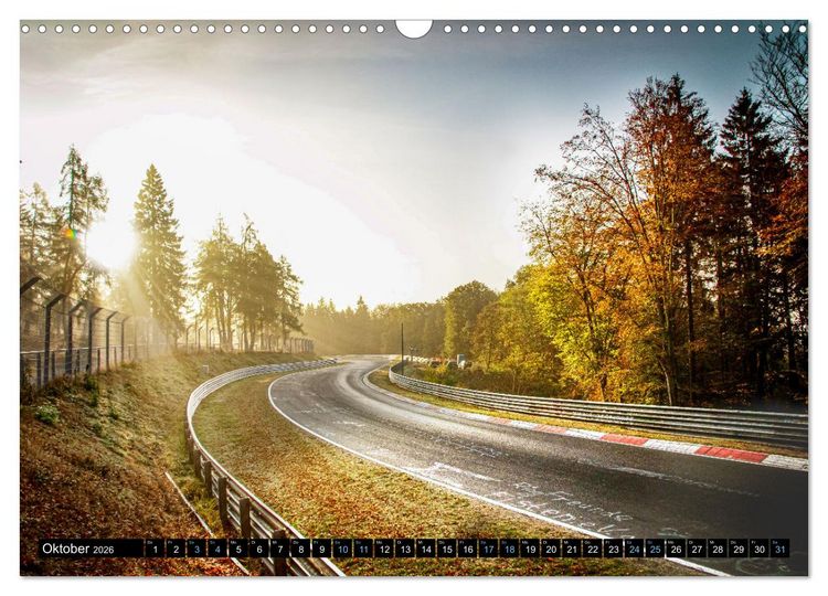 Produktbild: Rennstrecken Impressionen (Wandkalender 2026 DIN A3 quer), CALVENDO Monatskalender