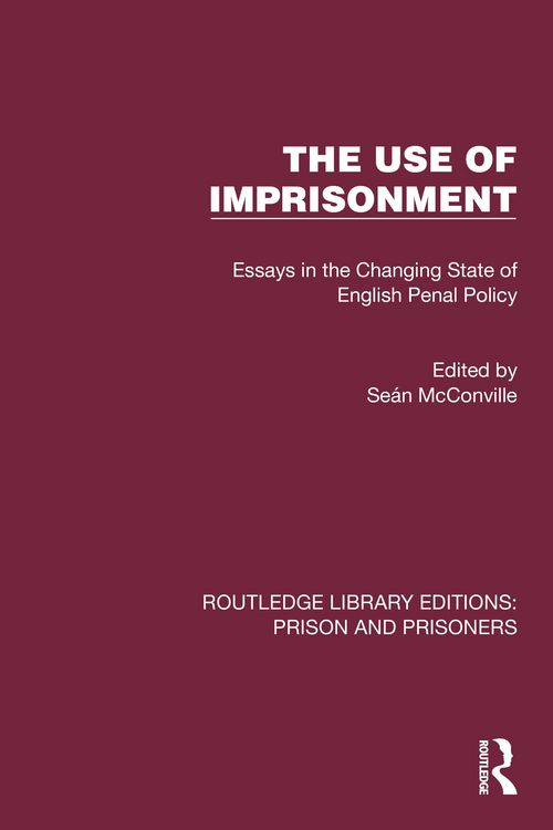 Produktbild: The Use of Imprisonment