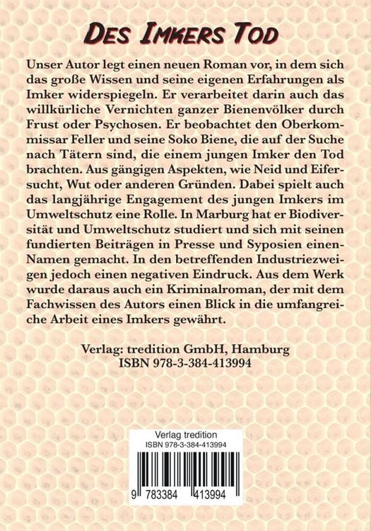 Produktbild: Des Imkers Tod