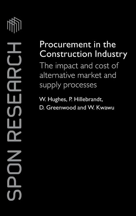 Produktbild: Procurement in the Construction Industry