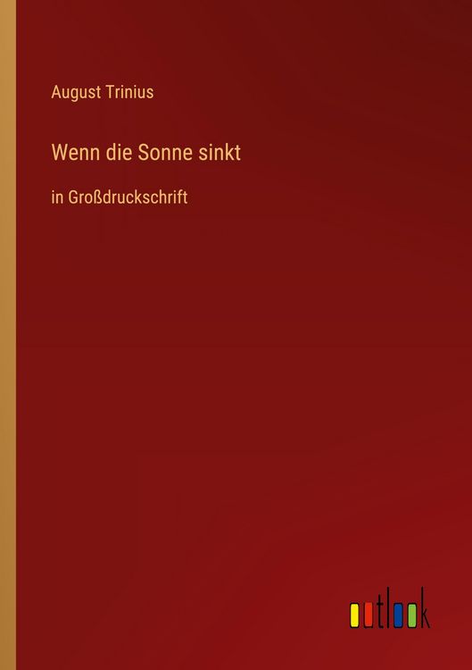 Produktbild: Wenn die Sonne sinkt