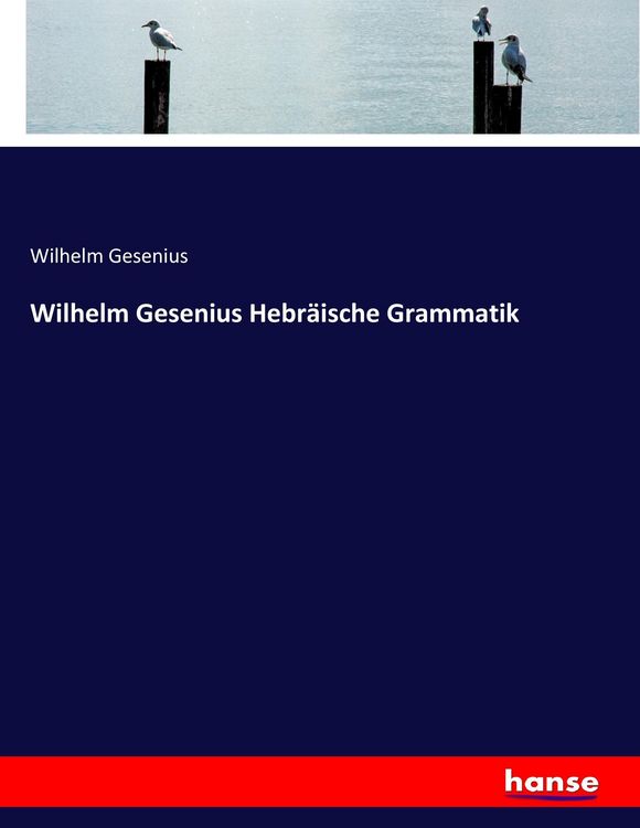 Produktbild: Wilhelm Gesenius Hebr&auml;ische Grammatik