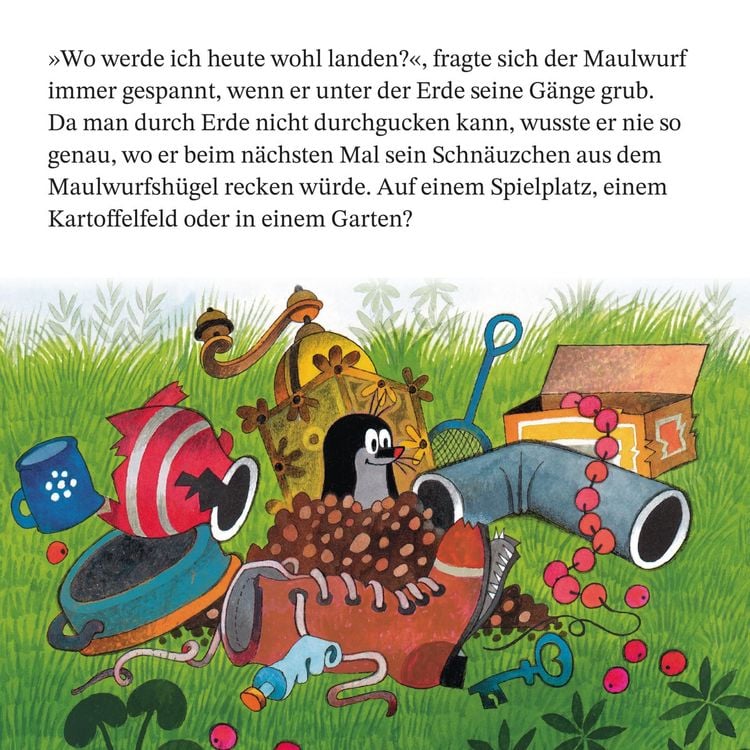 Produktbild: Maxi Pixi 466: Der kleine Maulwurf und der Regenschirm