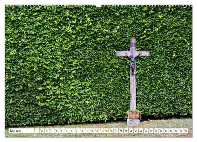 Produktbild: Kreuze und Kruzifixe rund um Simmerath in der Eifel (hochwertiger Premium Wandkalender 2026 DIN A2 quer), Kunstdruck in Hochglanz
