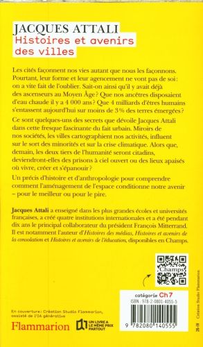 Produktbild: Histoires et avenirs des villes