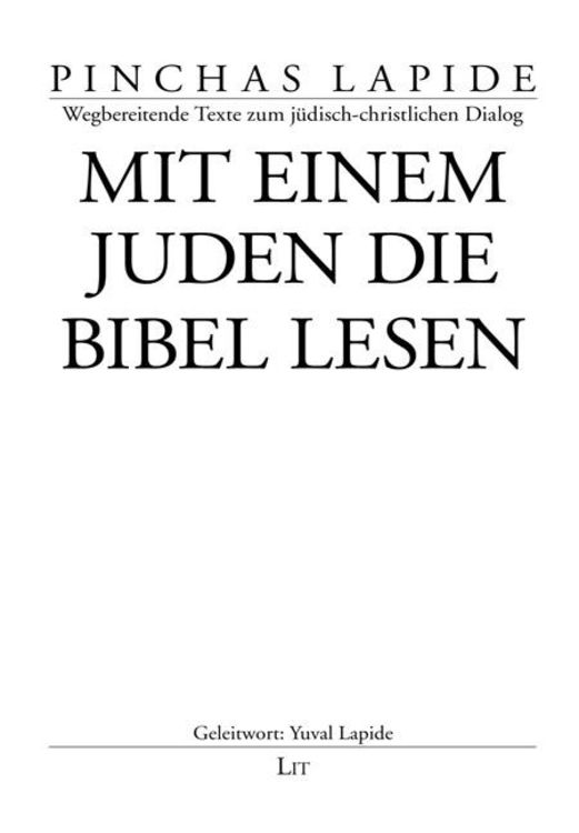 Produktbild: Mit einem Juden die Bibel lesen